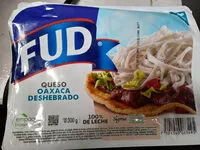 चीनी की मात्रा FUD Queso Oaxaca deshebrado