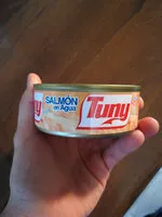 Quantité de sucre dans Salmon Tuny en agua