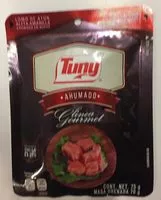 Quantité de sucre dans TUNY AHUMADO