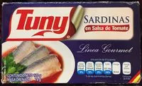 Quantité de sucre dans Tuny Sardinas en salsa de tomate