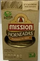 Tostadas de maiz horneadas