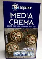 Amount of sugar in Media Crema Alpura