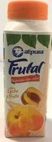 Amount of sugar in Frutal con leche y fruta sabor durazno