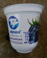Amount of sugar in Yoghurt con zarzamora