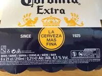 Sucre et nutriments contenus dans Coronita