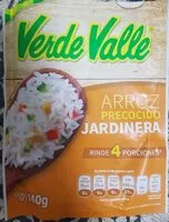 İçindeki şeker miktarı Arroz precocido Jardinera