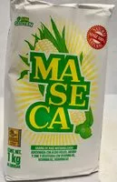 Suhkur ja toitained sees Maseca