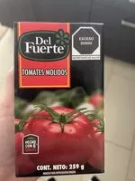 Jumlah gula yang masuk Tomates molidos
