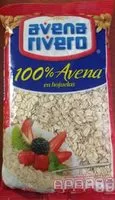 Azúcar y nutrientes en Avena rivero