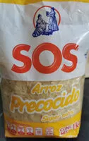 Sokerin määrä sisällä Arroz Precocido SOS. Súper Extra