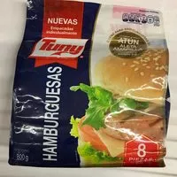 Quantité de sucre dans Hamburguesas de Atún, Tuny
