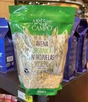İçindeki şeker miktarı Avena organica en hojuelas