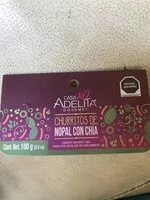 Jumlah gula yang masuk Churritos de nopal con chia