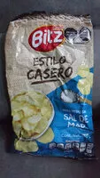 Cantidad de azúcar en Bitz: Papas fritas con sal de mar