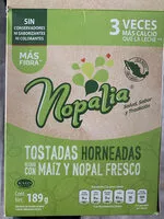 Cantidad de azúcar en Nopalia