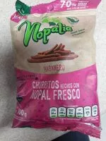 Cantidad de azúcar en Churritos Nopalia habanero