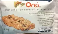 Azúcar y nutrientes en Ona