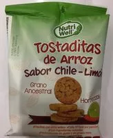 चीनी की मात्रा Tostaditas de Arroz sabor chile - Limón