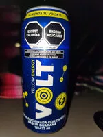 Количество сахара в Volt yellow energy