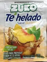 Cantidad de azúcar en Zuko te helado