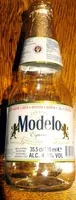 Sugar and nutrients in Modelo