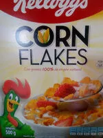 Azúcar y nutrientes en Corn flakes