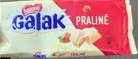 Suhkru kogus sees Galak Praliné