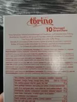入っている砂糖の量 Torino S Camille Bloch 10X23 GR
