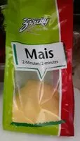 Zuckermenge drin Mais