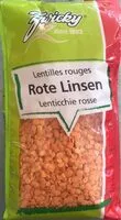 Zuckermenge drin Rote Linsen