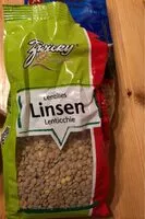 Zuckermenge drin Linsen