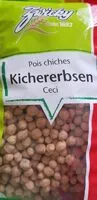 Zuckermenge drin Pois chiches
