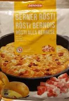 Cantidad de azúcar en Rösti bernois