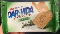 Количество сахара в Original dar-vida extra fin thym et sel