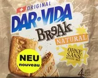 Количество сахара в Break natural