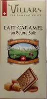 Amount of sugar in Chocolat Lait Caramel au beurre salé