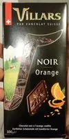 चीनी की मात्रा Noir Orange collection dégustation