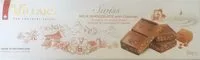 चीनी की मात्रा Swiss chocolate with caramel