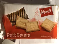 Jumlah gula yang masuk Wernli petit beurre