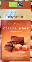 Sokerin määrä sisällä Caramel & salz