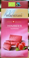 Sokerin määrä sisällä Himbeer Weiss Schokolade