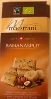 Sokerin määrä sisällä Chocolat Blanc Bananes
