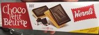 Jumlah gula yang masuk Choco Petit Beurre noir