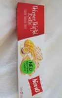 Jumlah gula yang masuk Wiener Waffel Exotic