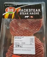 Amount of sugar in Steak haché de bœuf
