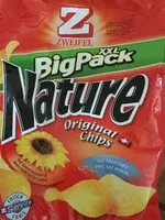 Quantité de sucre dans BigPack XXL Nature Original Chips