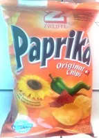 Suhkur ja toitained sees Zweifel pomy chips