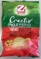 糖質や栄養素が Zweifel joujoux chips