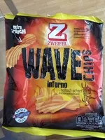 Suhkur ja toitained sees Zweifel wave chips