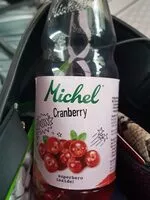 入っている砂糖の量 Michel cranberry